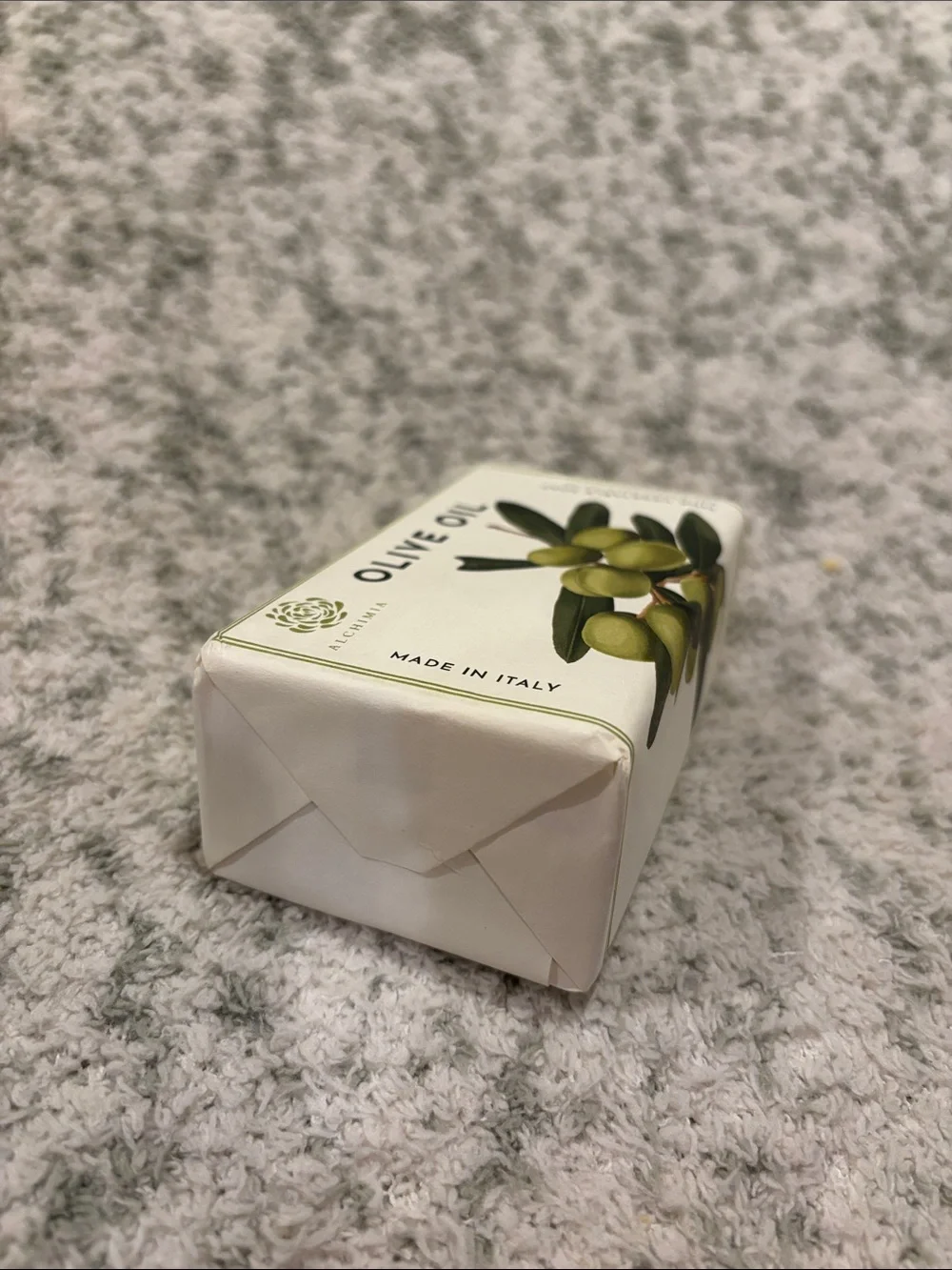 Olive Oil Fine Vegetable Soap by Alchimia Made in Italy NWT 10.50oz